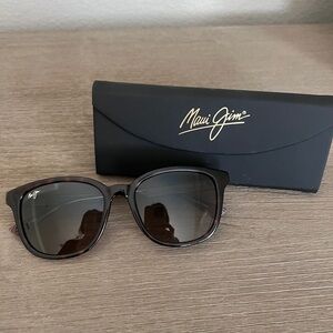 Maui Jim Dark Brown Sunglasses
